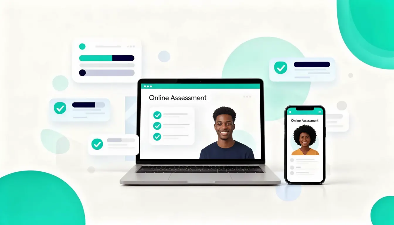 Traitfit dashboard showing active candidate assessments with completion status